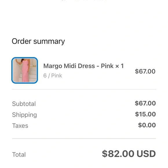 Margo Midi Dress - Picture 5 of 5